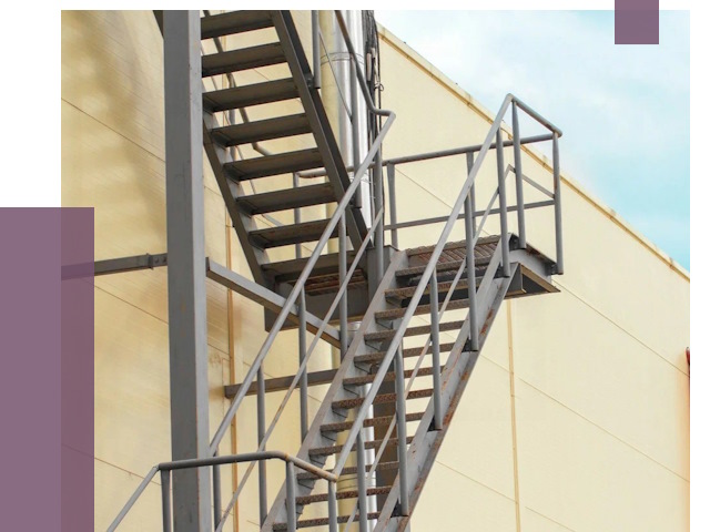 Пожарные лестницы в Карасуке от 12188 руб. — монтаж и продажа | ПРОЛЁТ-Кск