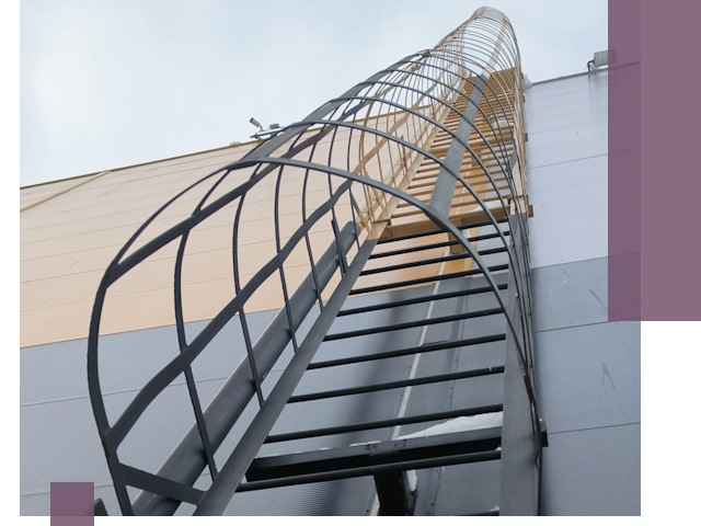 Изготовление и монтаж пожарных лестниц в Карасуке профессионально