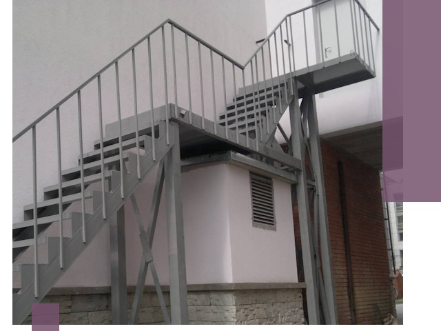 Монтаж пожарных лестниц под ключ в Карасуке с гарантией качества