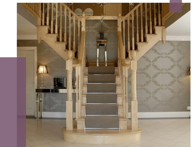 Монтаж деревянных лестниц в Карасуке от 7567 руб. 