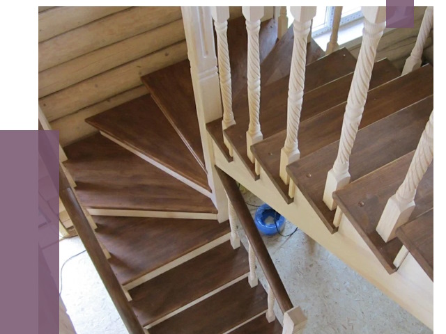 Реставрация деревянных лестниц в Карасуке от 4266 руб.