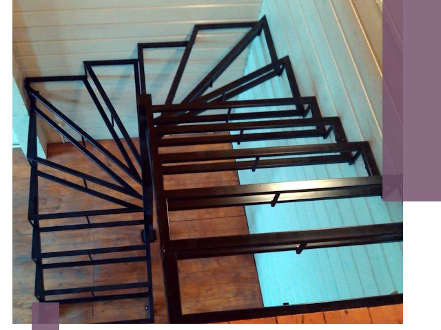 Изготовление металлических лестниц любой сложности в Карасуке