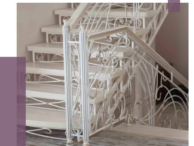 Изготовление кованых лестниц на заказ в Карасуке от 86335 руб. | ПРОЛЁТ-Кск