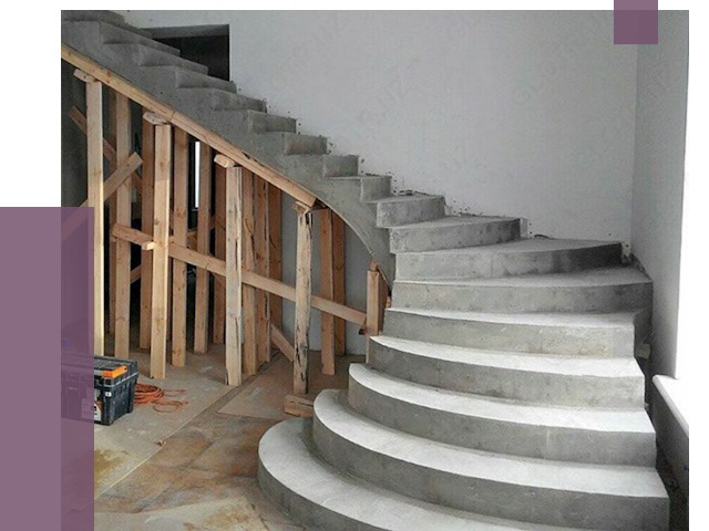 Изготовление бетонных лестниц под ключ в Карасуке от 19806 руб. | ПРОЛЁТ-Кск
