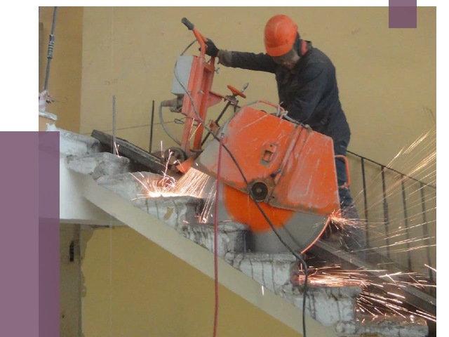 Демонтаж бетонных лестниц в Карасуке от 4571 руб. за м2 | ПРОЛЁТ-Кск