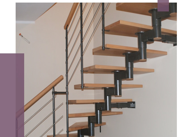 Изготовление модульных лестниц в Карасуке от 11427 руб. 