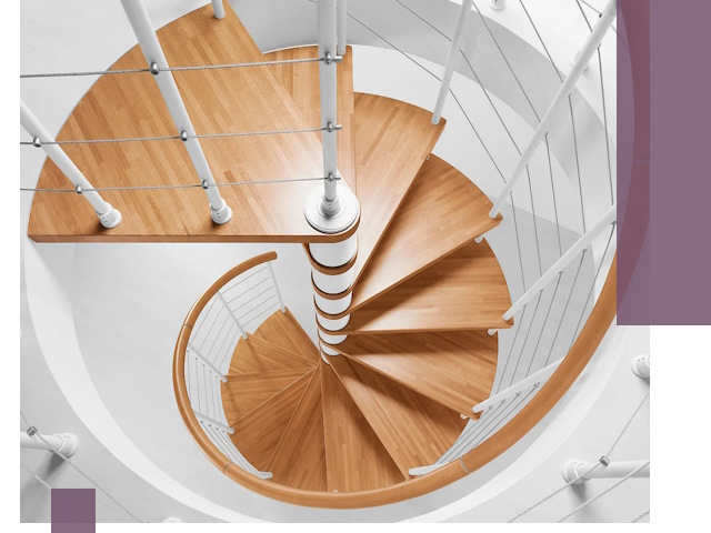 Изготовление винтовых лестниц под ключ в Карасуке