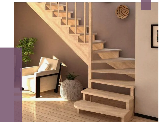 Изготовление Г-образных лестниц в Карасуке от 18790 руб. 