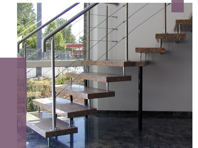 Лестницы на больцах в Карасуке от 7922 руб. под ключ | ПРОЛЁТ-Кск