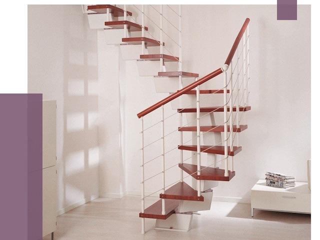 Изготовление лестниц на больцах в Карасуке от 9649 руб. | ПРОЛЁТ-Кск