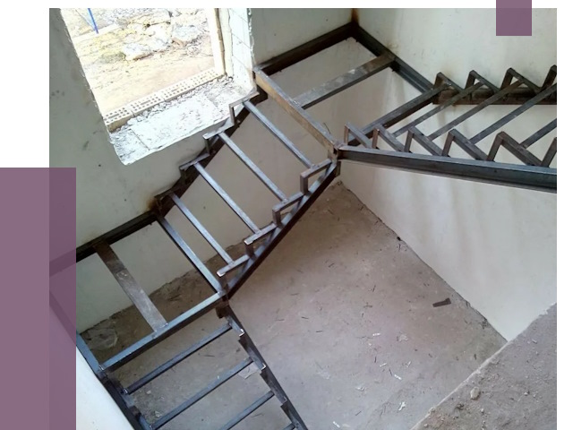 Монтаж лестниц на металлокаркасе в Карасуке от 12696 руб. — ПРОЛЁТ-Кск