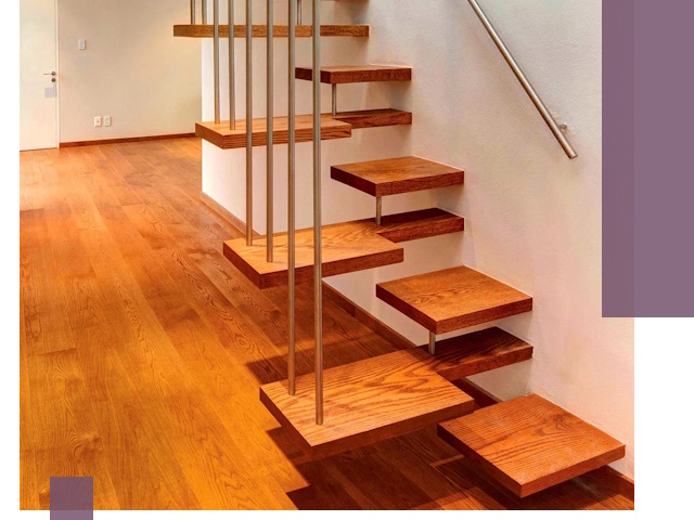 Лестницы «гусиный шаг» на заказ в Карасуке для узких пространств