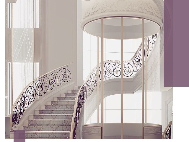 Элитные лестницы на заказ высокого класса в Карасуке