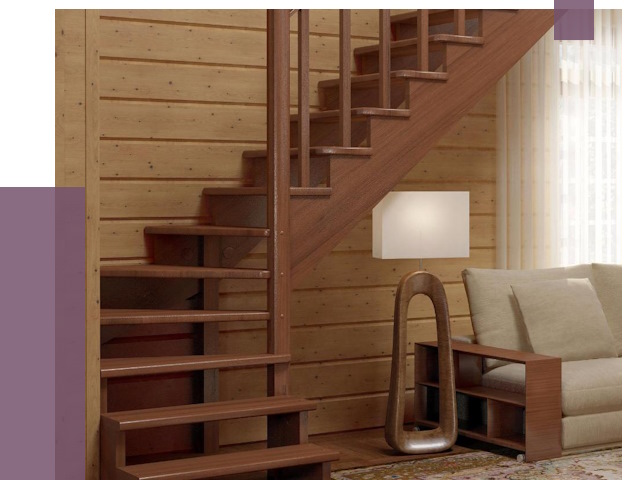 Лестницы эконом класса в Карасуке от 18130 руб. бюджетные решения