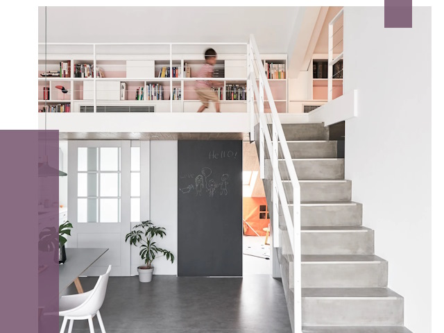 Лестницы для двухуровневой квартиры в Карасуке от 175208 руб. | ПРОЛЁТ-Кск