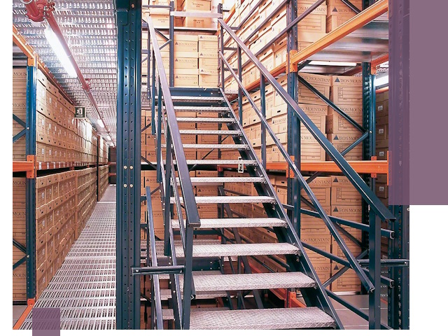 Лестницы складские прочные и безопасные под ключ в Карасуке