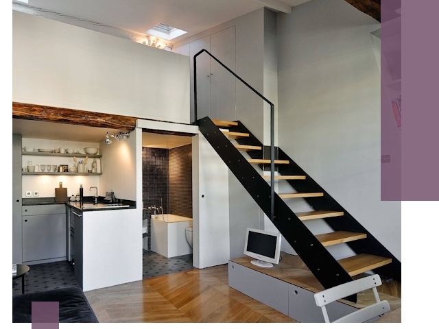 Лестницы на антресоль под ключ в Карасуке — изготовление и монтаж