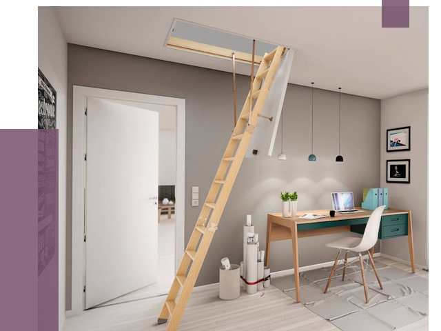 Чердачные лестницы в Карасуке — от 14474 руб. | ПРОЛЁТ-Кск