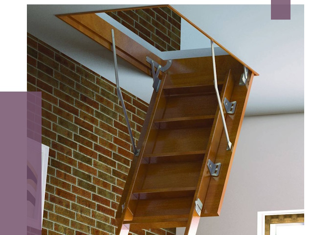 Установка чердачной лестницы в Карасуке от 7770 руб. | ПРОЛЁТ-Кск