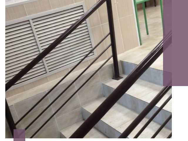 Изготовление перил из металла под ключ в Карасуке