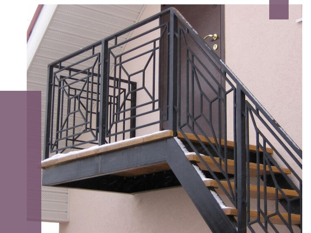 Металлические перила в Карасуке от 4266 руб.  | ПРОЛЁТ-Кск