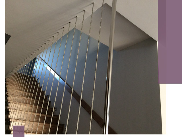 Тросовые перила под ключ в Карасуке — производство и монтаж