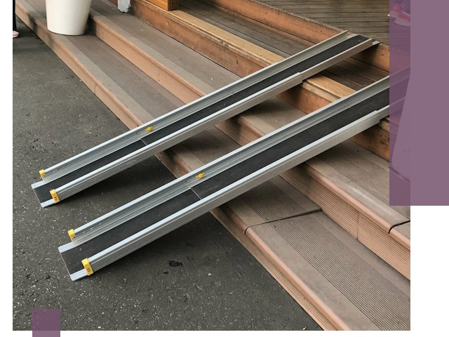 Телескопические пандусы под ключ в Карасуке — изготовление и монтаж