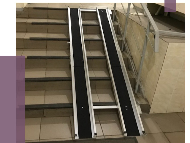 Установка пандуса в подъезд в Карасуке от 7922 руб. под ключ | ПРОЛЁТ-Кск