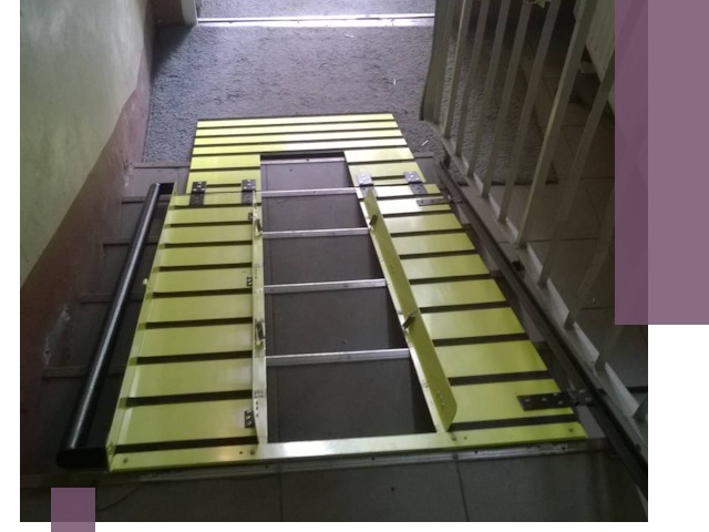 Профессиональный монтаж пандуса в подъезд в Карасуке