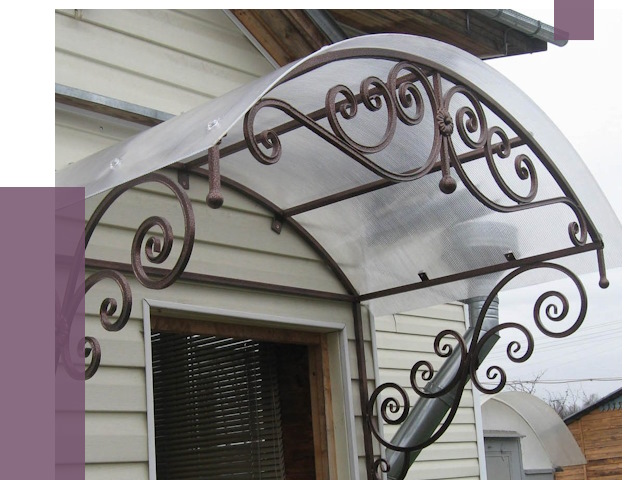 Изготовление козырьков в Карасуке от 7313 руб. — заказать | ПРОЛЁТ-Кск