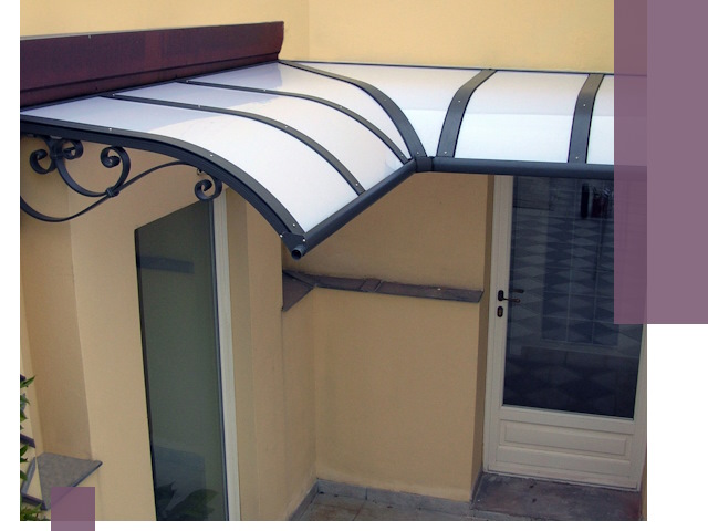 Монтаж козырьков любой сложности в Карасуке под ключ