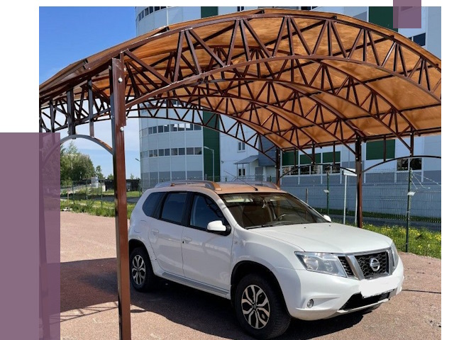 Недорогие навесы в Карасуке от 42659 руб.  | ПРОЛЁТ-Кск