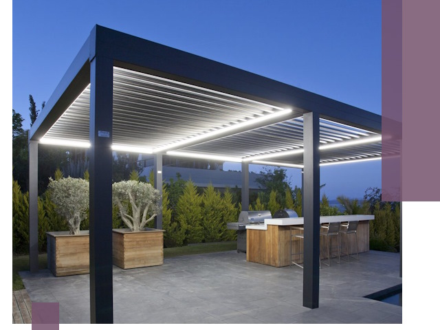 Навесы отдельно стоящие под ключ в Карасуке из металла и поликарбоната