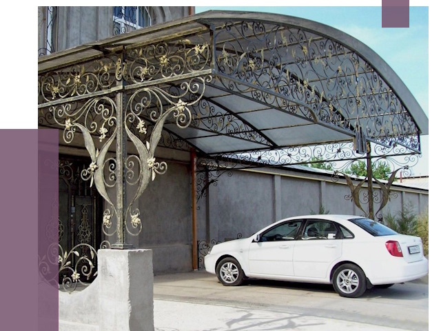 Кованые навесы в Карасуке от 14474 руб. | ПРОЛЁТ-Кск