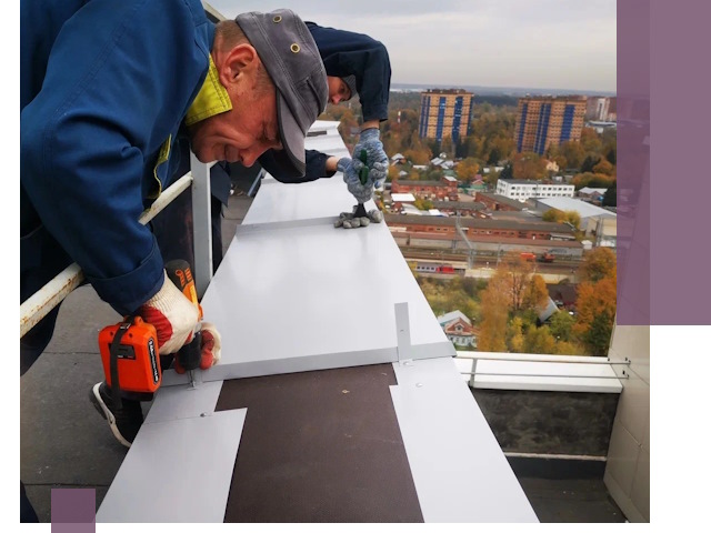 Монтаж парапетов в Карасуке — установка прочных металлических ограждений