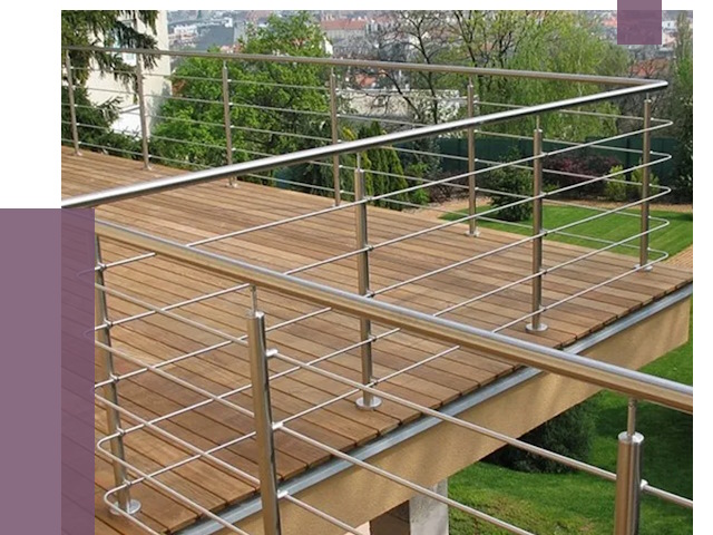 Алюминиевые парапеты в Карасуке под ключ от 7719 руб. 