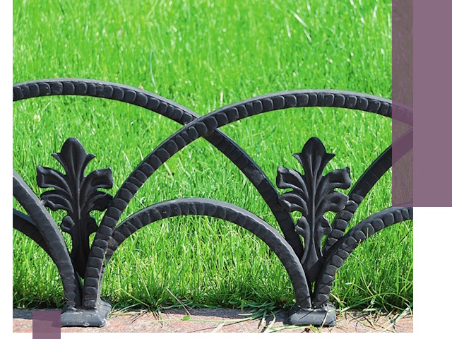 Декоративные металлические бордюры под ключ в Карасуке