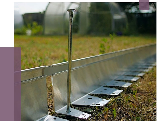 Металлические бордюры для газона в Карасуке от 4266 руб. | ПРОЛЁТ-Кск