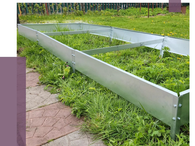 Металлические бордюры для грядок в Карасуке от 1777 руб. 