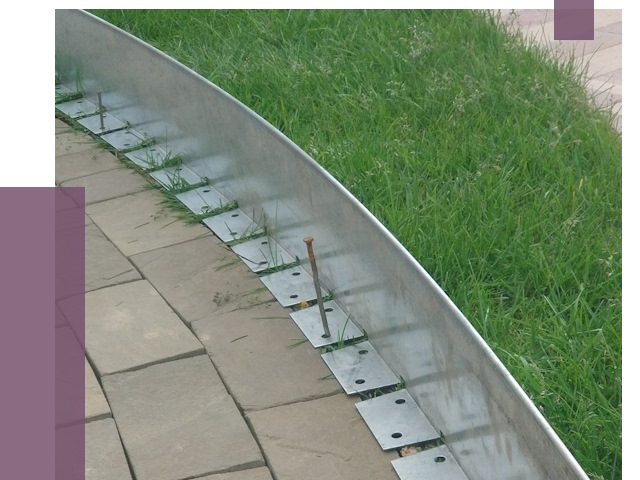 Металлические бордюры для тротуаров в Карасуке от 8633 руб.