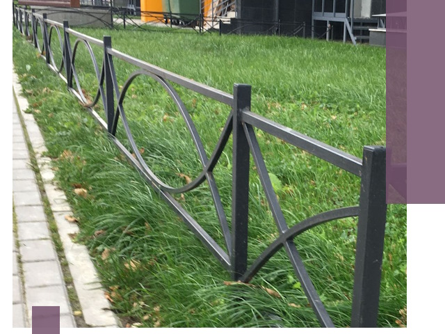 Газонные ограждения из металла в Карасуке — монтаж и продажа