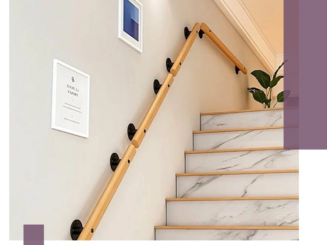 Поручни металлические и деревянные под ключ в Карасуке