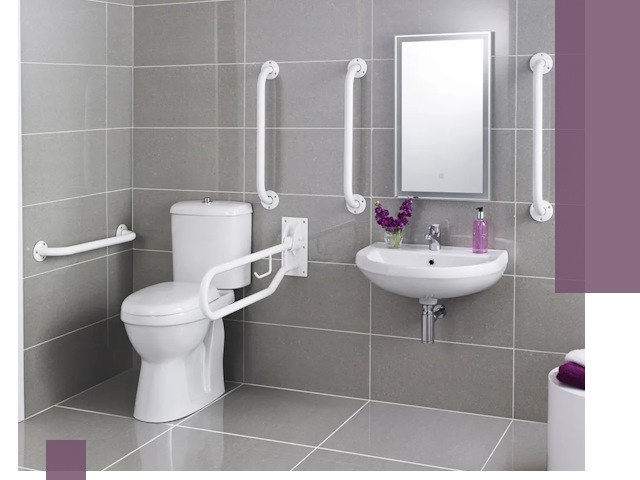 Поручни для санузлов в Карасуке: установка, ремонт и монтаж