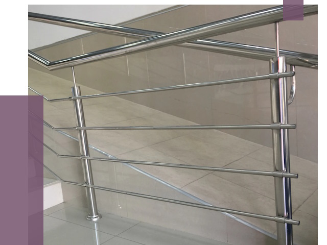 Изготовление поручней из нержавеющей стали в Карасуке